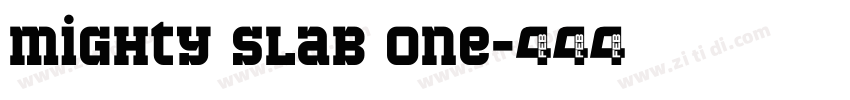 mighty slab one字体转换